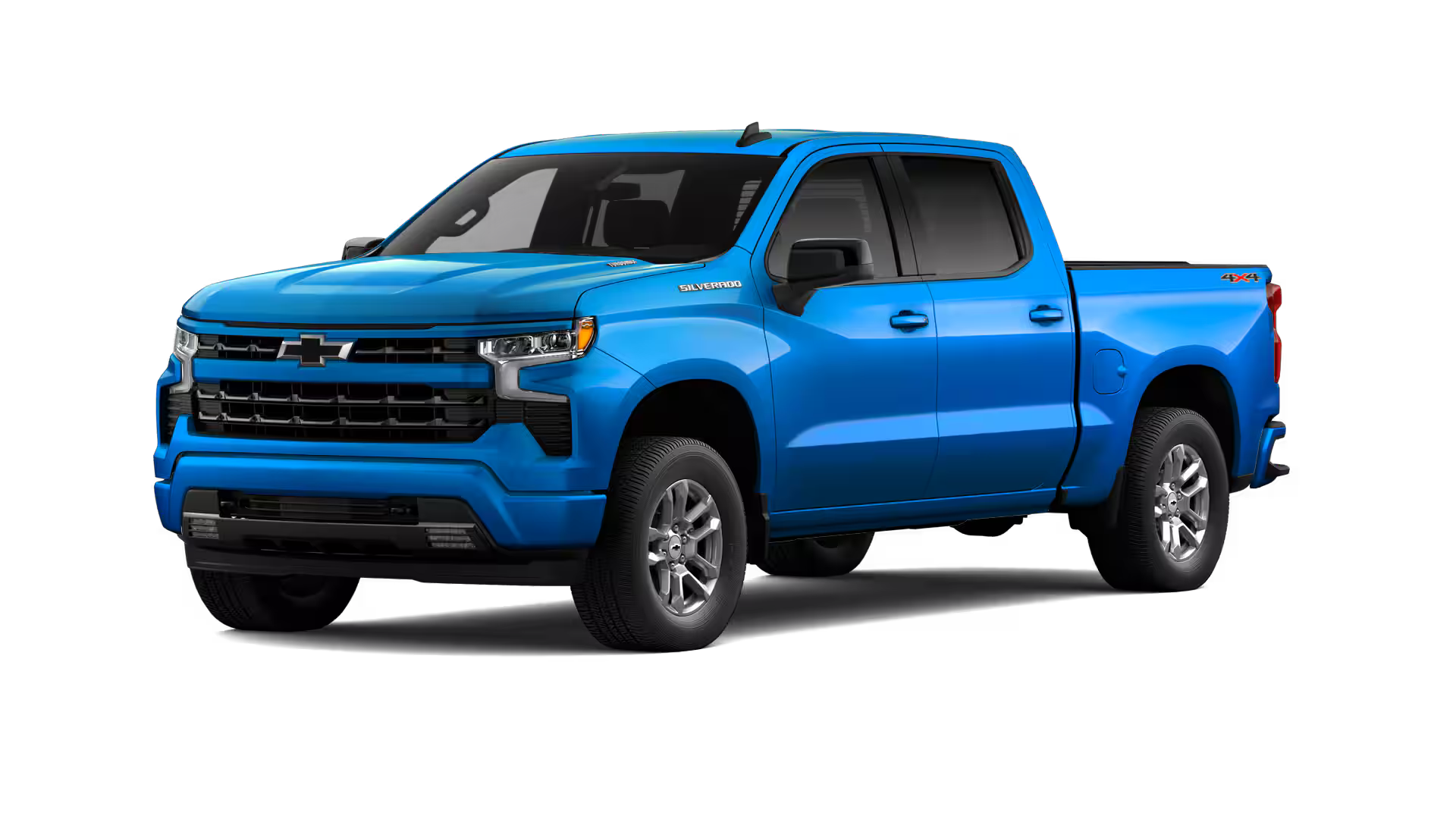 Sporty 2026 Chevrolet Silverado 1500 RST trim with black accents